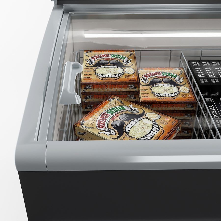 Combi Fridge Atlas 3D Model – High Quality PBR Asset, FBX & More - View 5