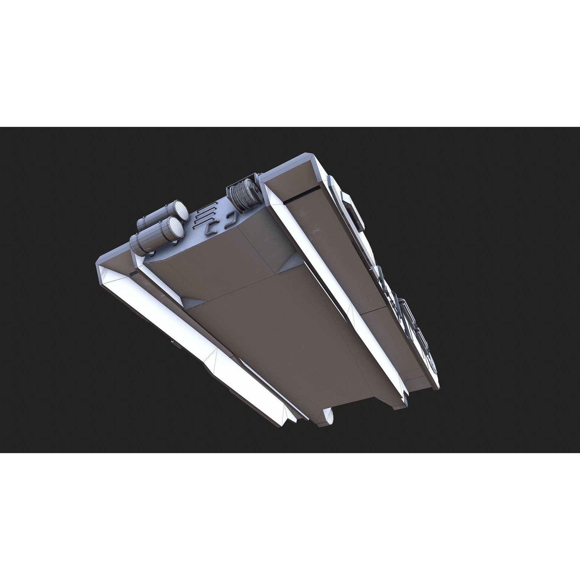 Type 61 Tank - Low-Poly Game-Ready 3D Model - View 38