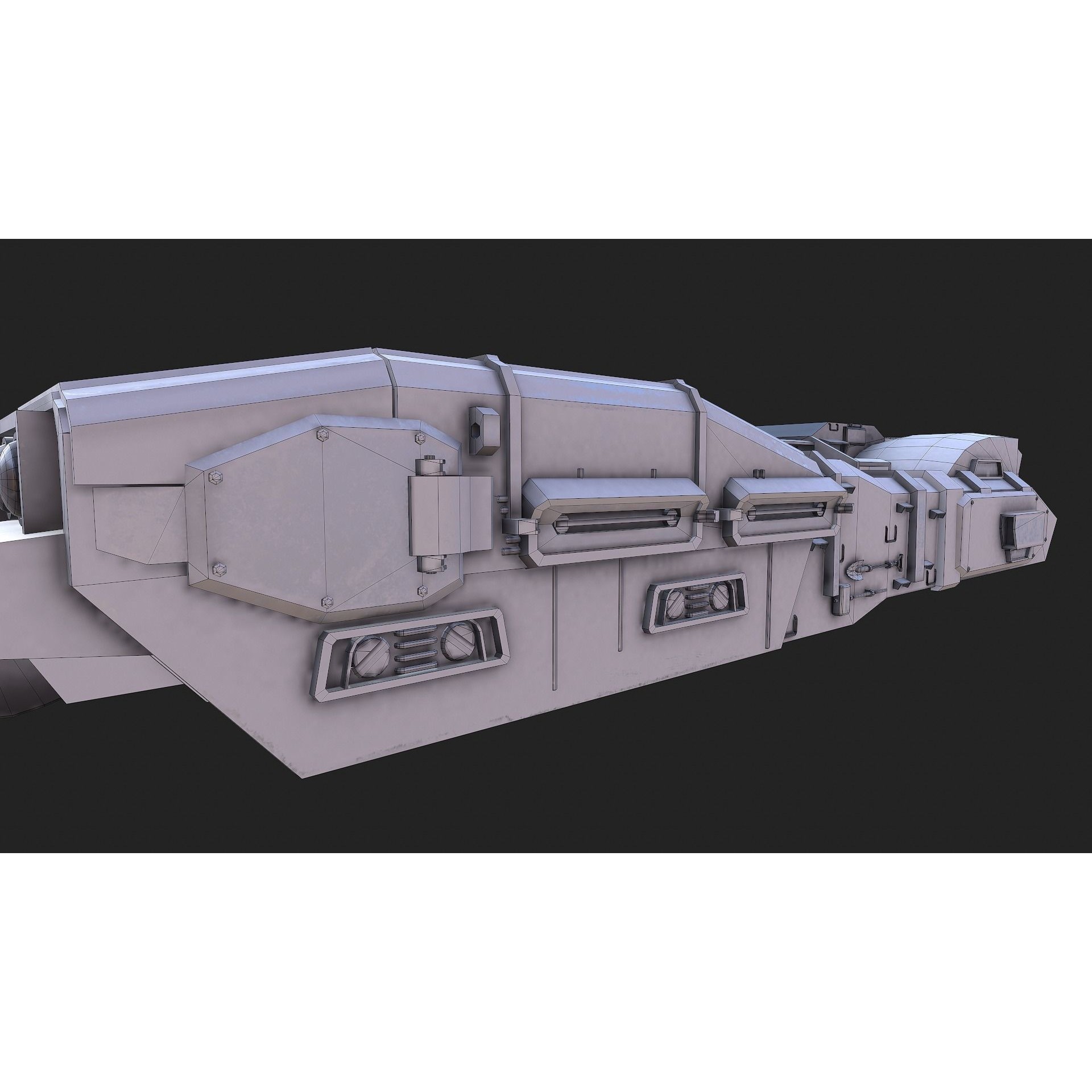 Type 61 Tank - Low-Poly Game-Ready 3D Model - View 39