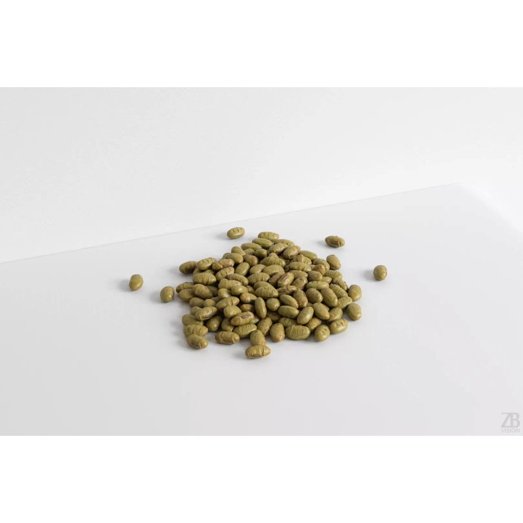 Edamame Bean 3D Model – Photorealistic Vegetable Asset, FBX - View 2