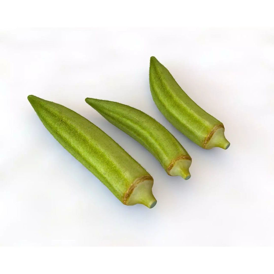Vegetables 3D Model Collection – Low Poly Game Asset, FBX, Blender - View 46
