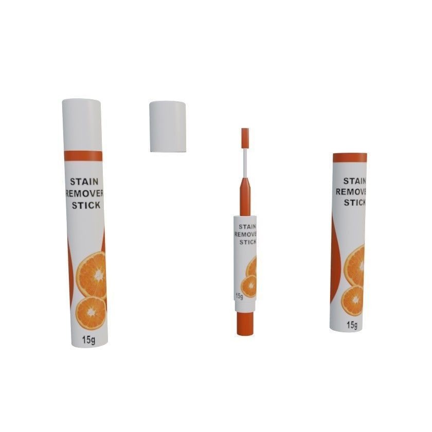 Stain Remover Stick 3D Model – Low Poly Household Asset, FBX - View 3