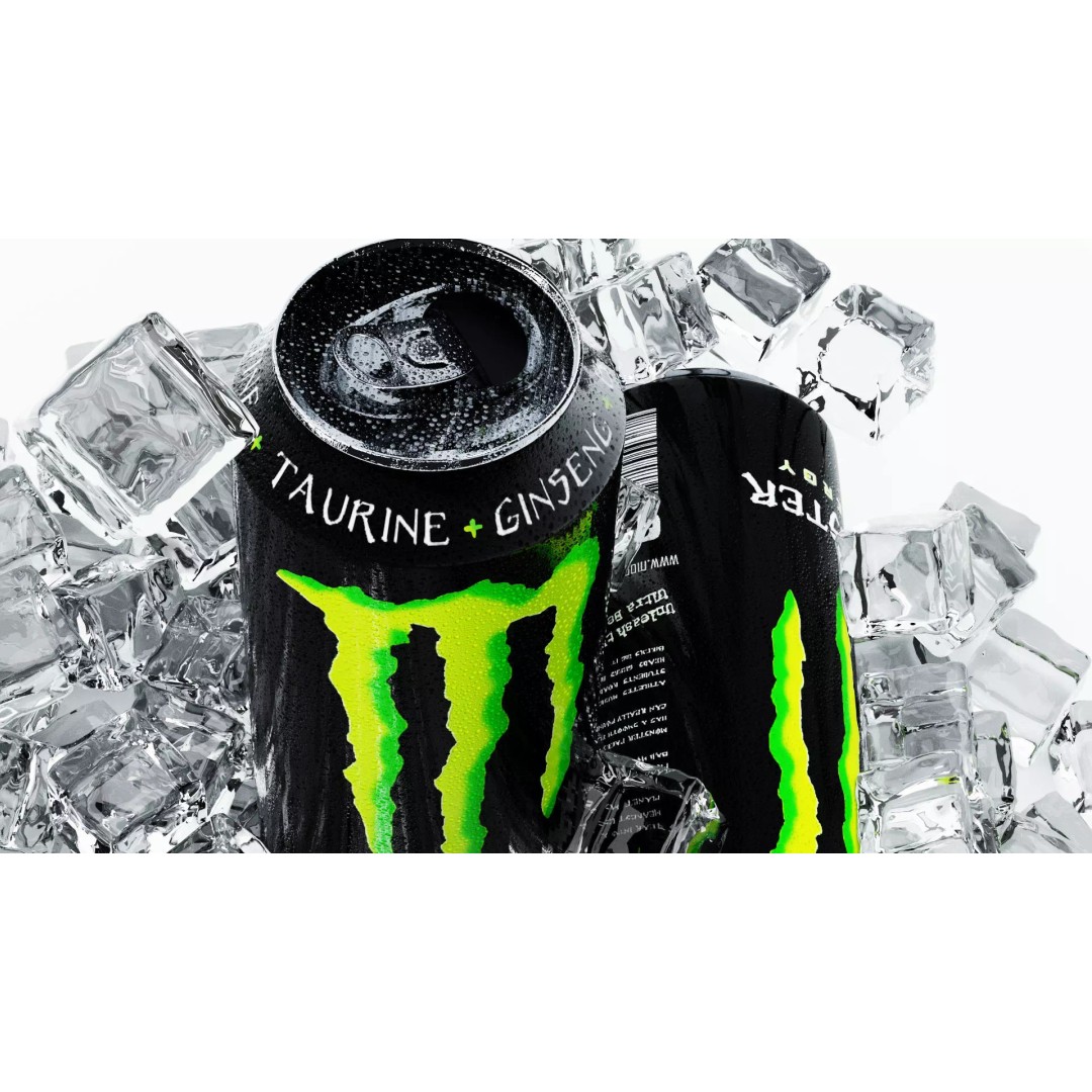 Monster Energy Scene 3D Model – Low Poly Game Ready Asset, FBX - View 2