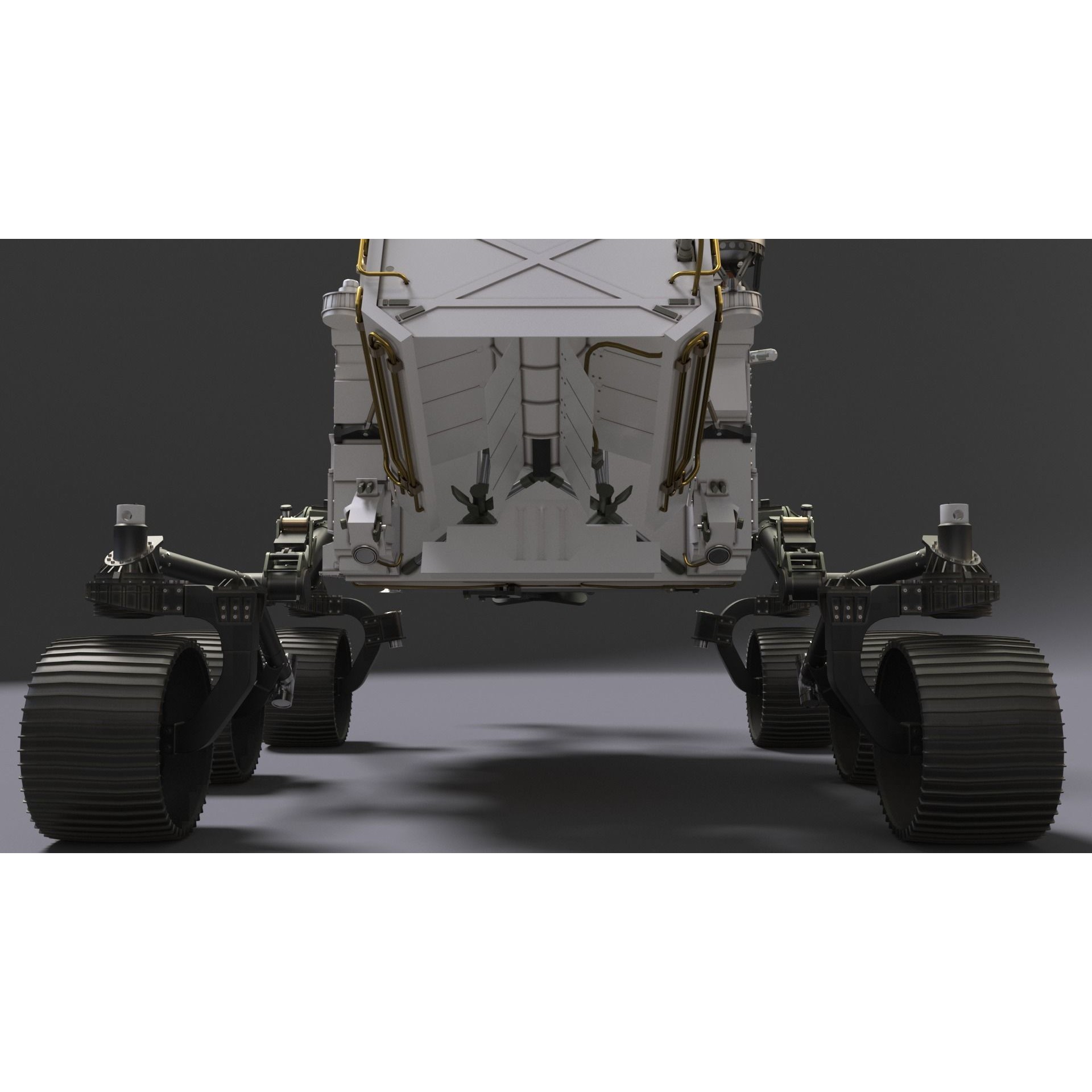 Perseverance Mars Rover - Game-Ready 3D Model - View 21