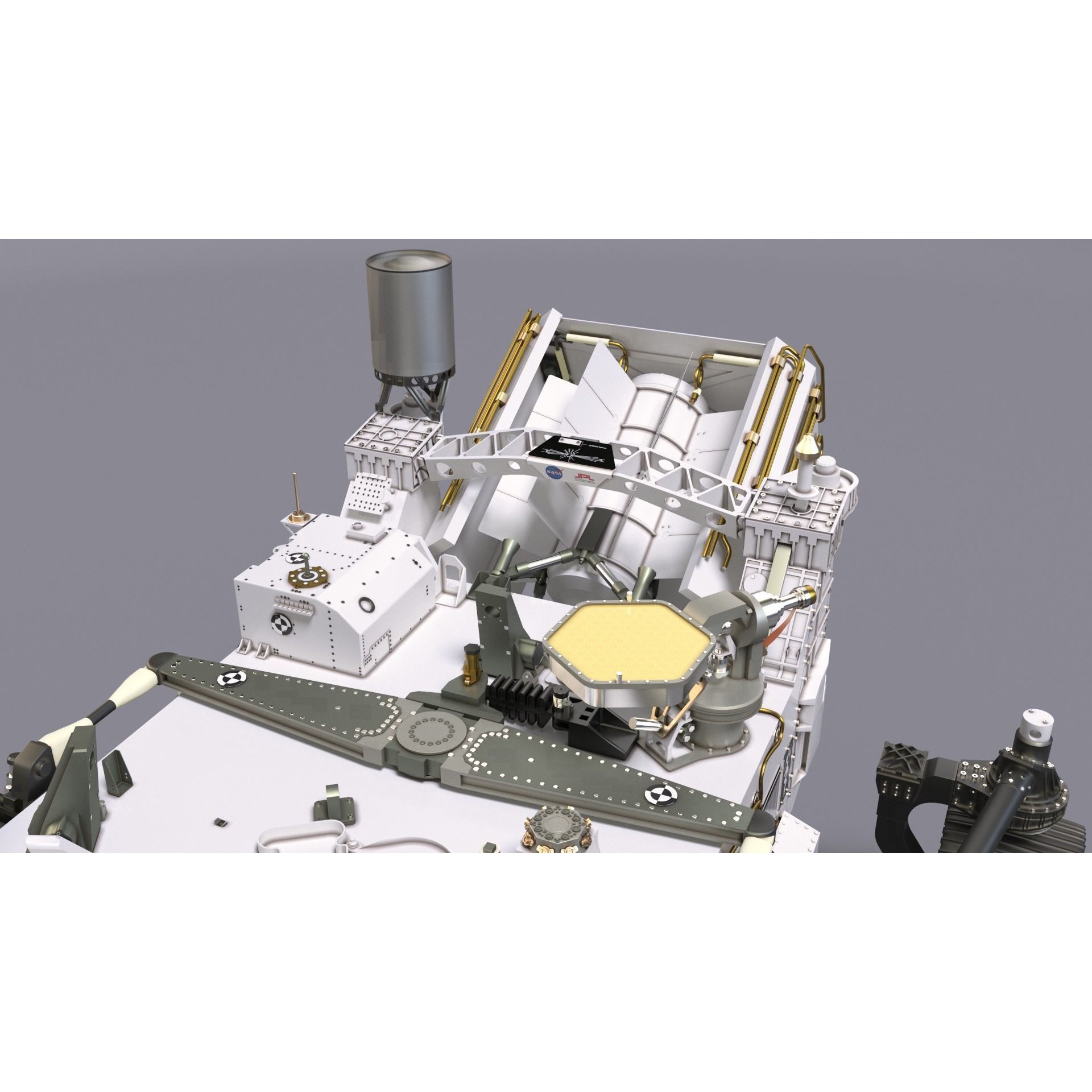 Perseverance Mars Rover - Game-Ready 3D Model - View 25