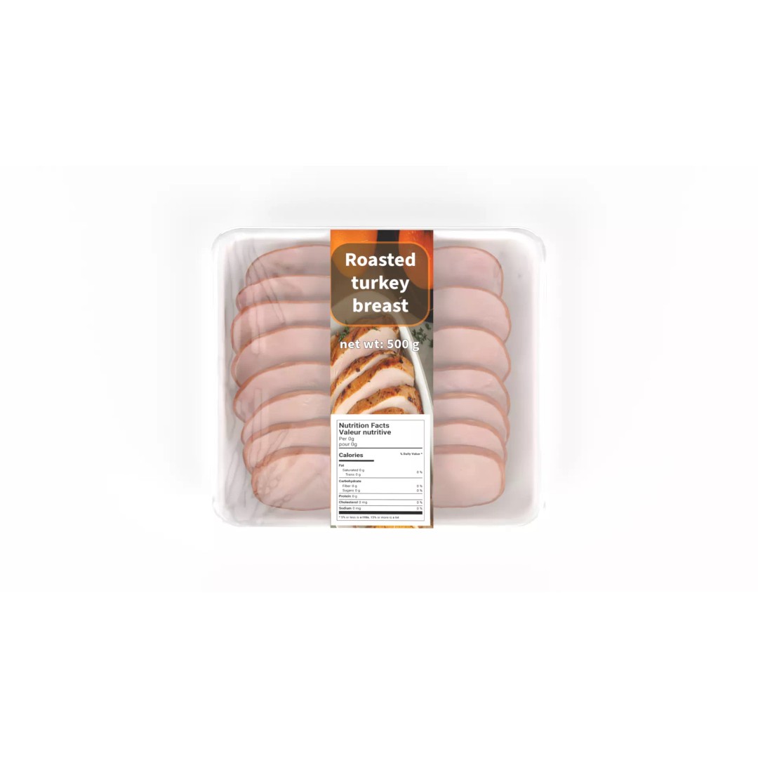 Cooked Turkey 3D Model – Low Poly Game Asset, FBX, PBR Textures - View 2