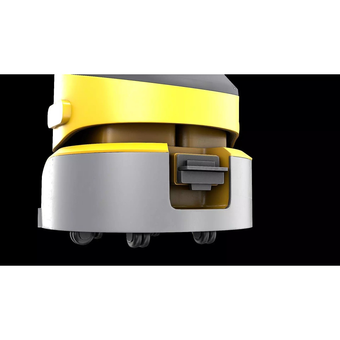 Modern Restaurant Robot 3D Model – Low Poly Game Ready Asset, FBX - View 11