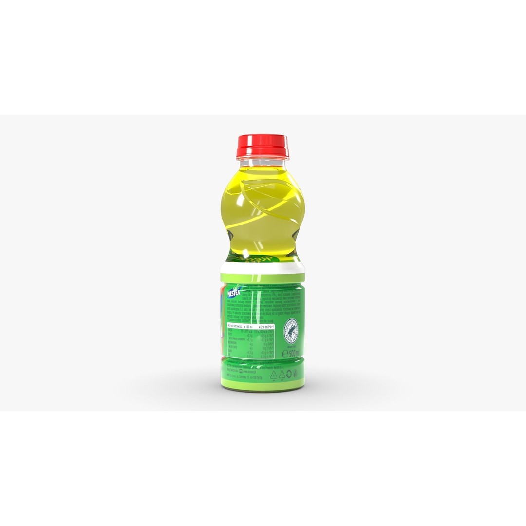 Nestea Strawberry 3D Model – Low Poly PBR Beverage Asset, FBX - View 4