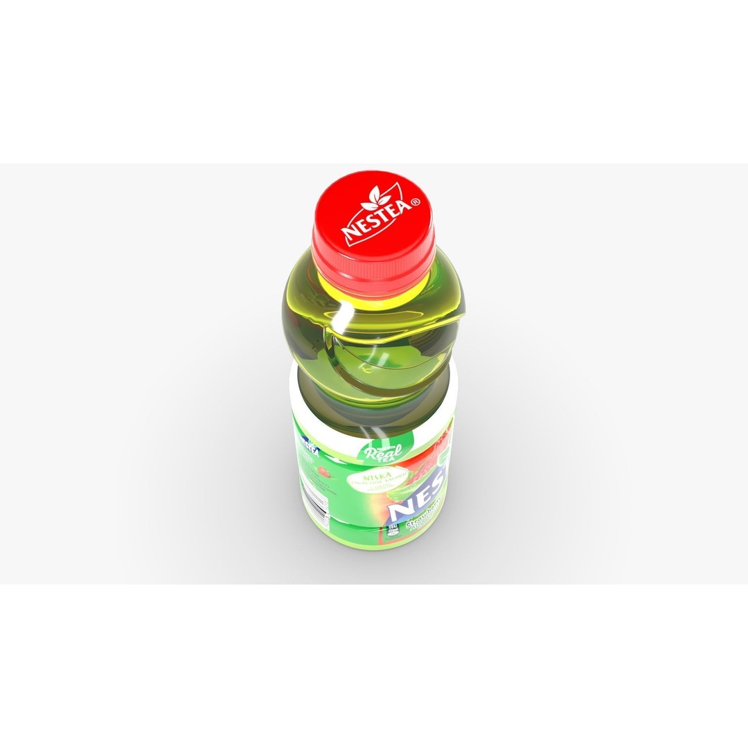 Nestea Strawberry 3D Model – Low Poly PBR Beverage Asset, FBX - View 7