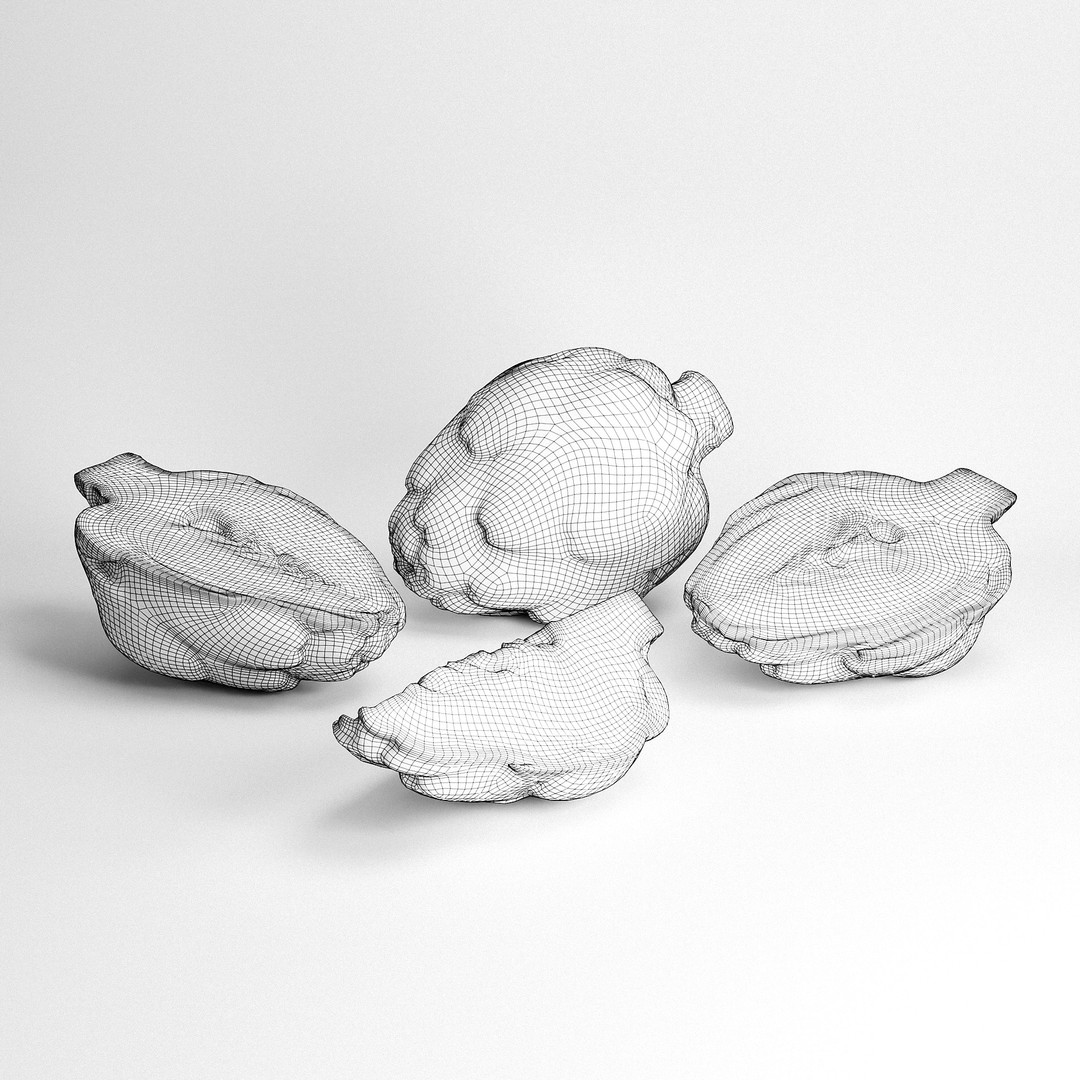 Artichoke 3D Model – Low Poly PBR Collection for Kitchen Visualizations - View 9