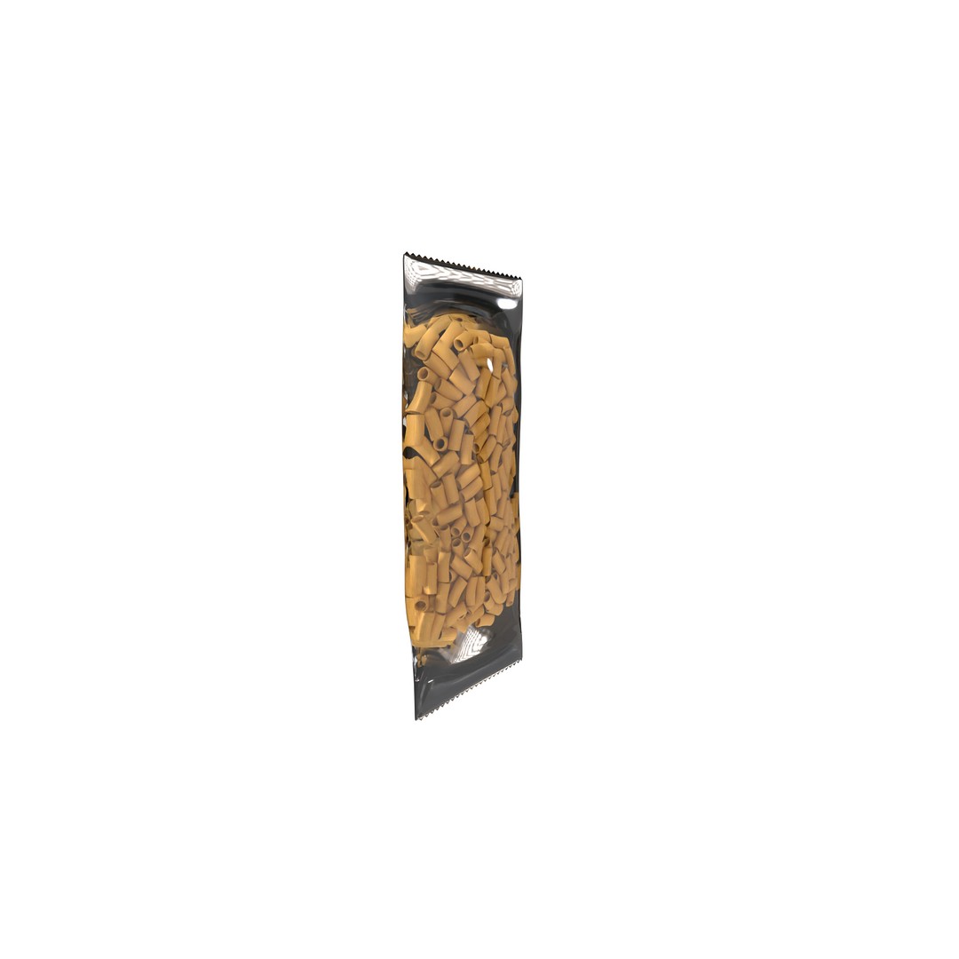 Maccheroni Pasta 3D Model – Realistic PBR Asset for Blender - View 9