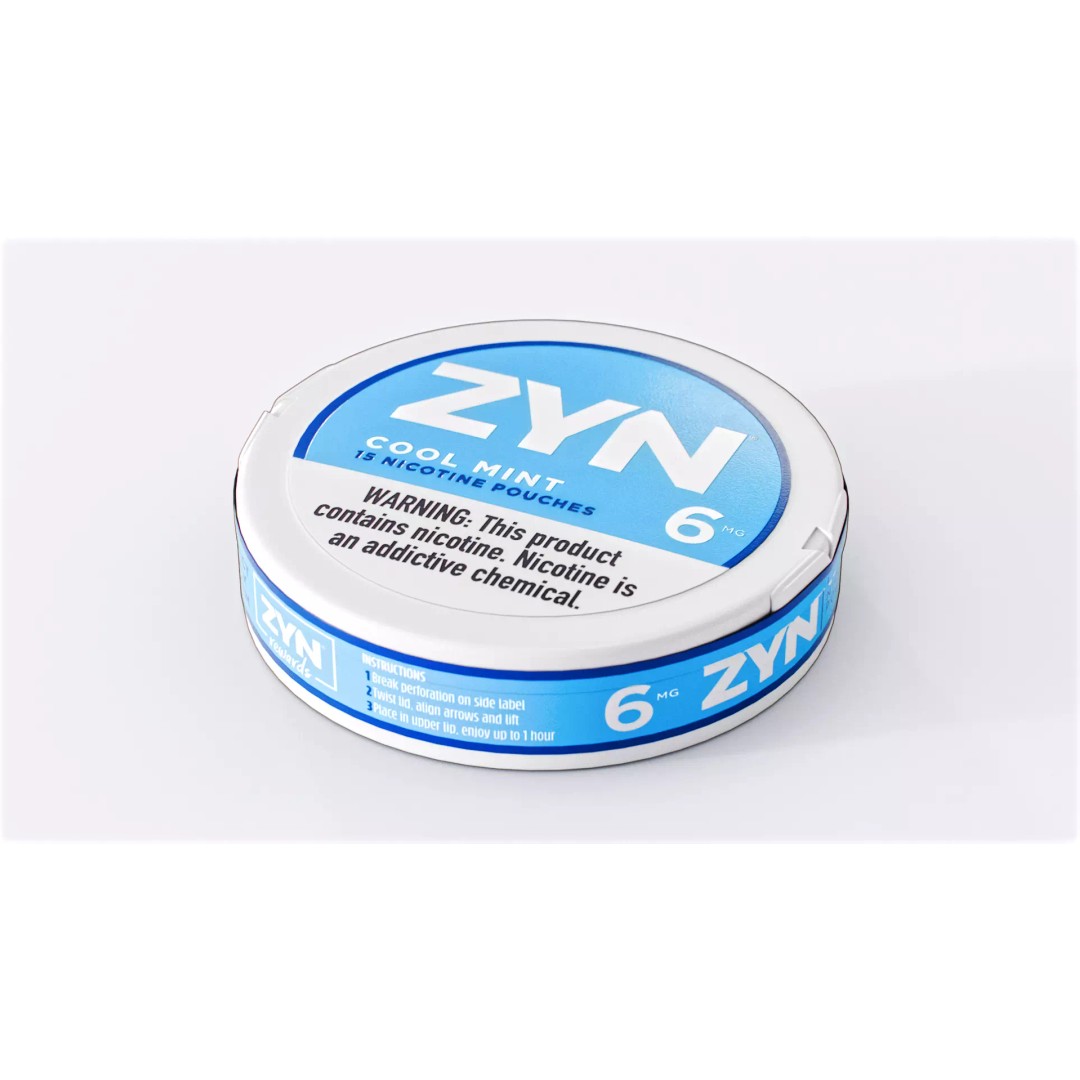 ZYN Nicotine Pouch 3D Model – PBR Game Asset, FBX, Blender - View 11