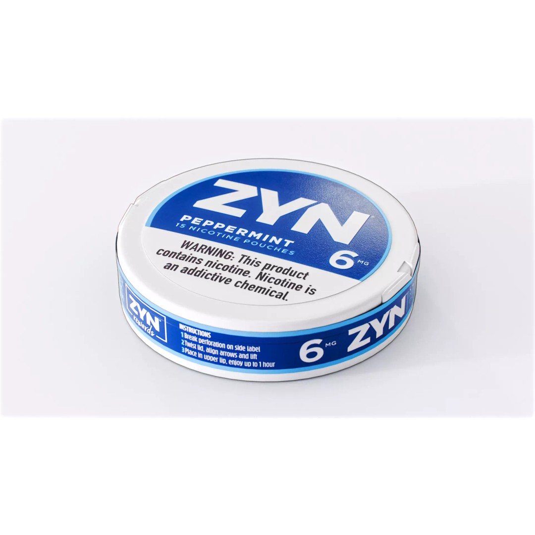 ZYN Nicotine Pouch 3D Model – PBR Game Asset, FBX, Blender - View 12
