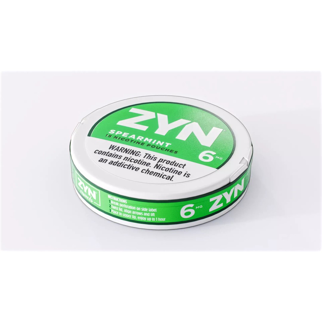 ZYN Nicotine Pouch 3D Model – PBR Game Asset, FBX, Blender - View 9