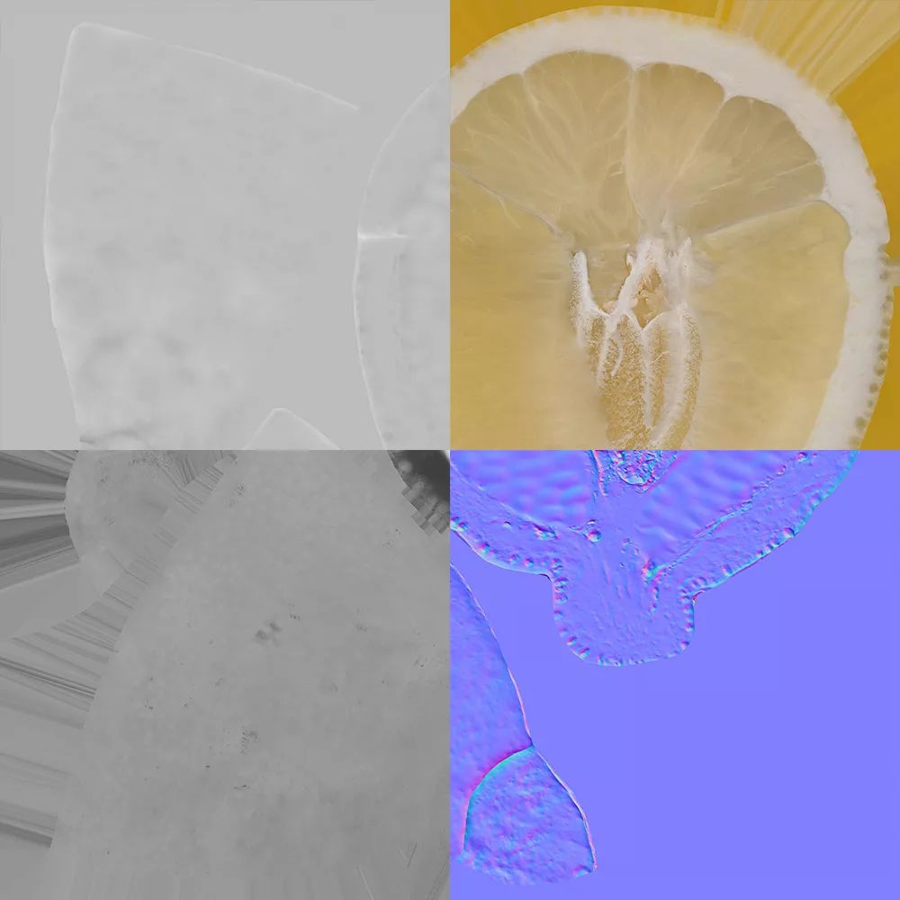 Lemon 3D Model – Photorealistic PBR Asset for Visualization - View 10