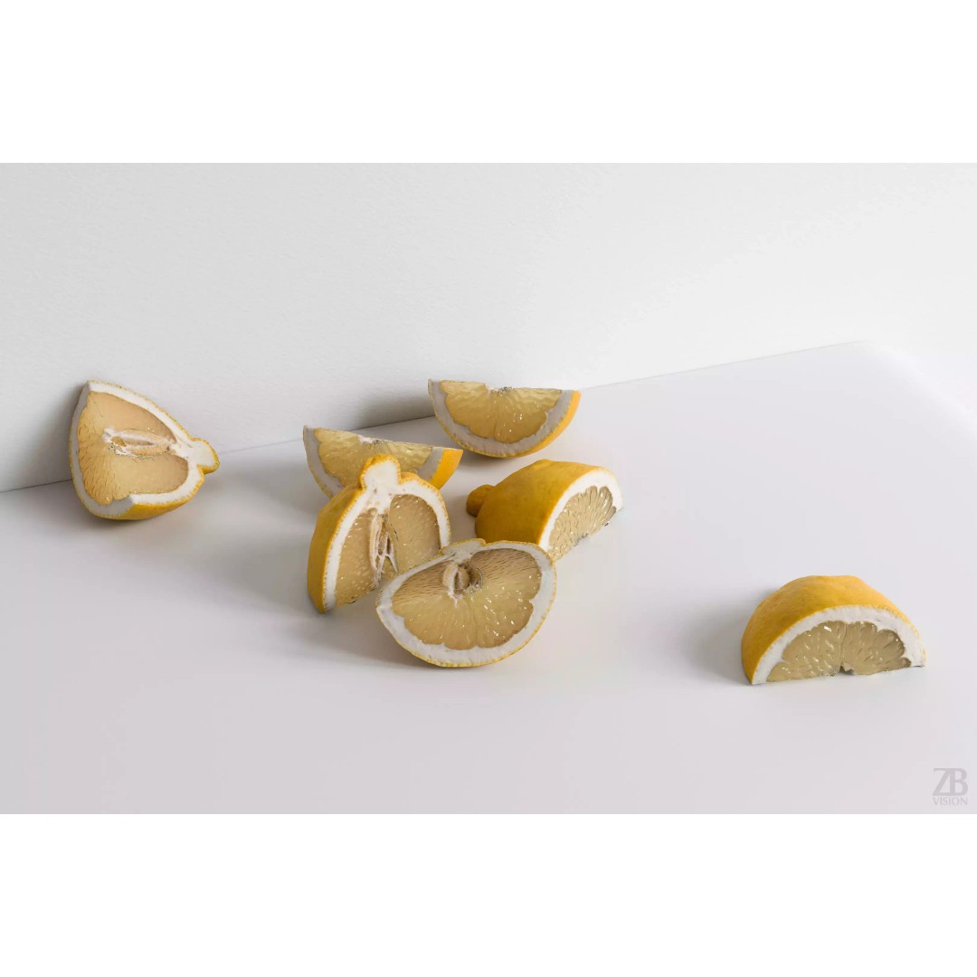 Lemon 3D Model – Photorealistic PBR Asset for Visualization - View 2