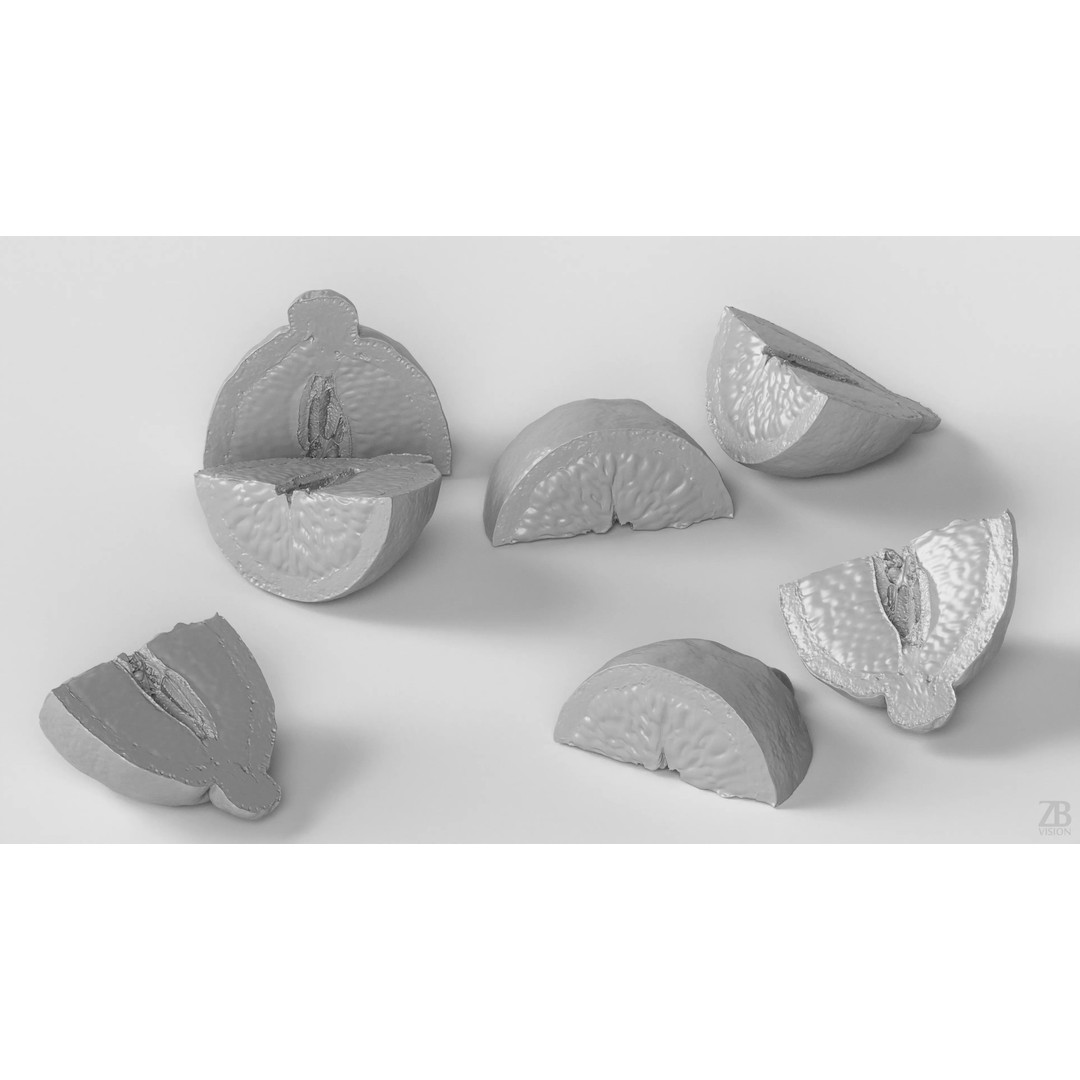 Lemon 3D Model – Photorealistic PBR Asset for Visualization - View 5