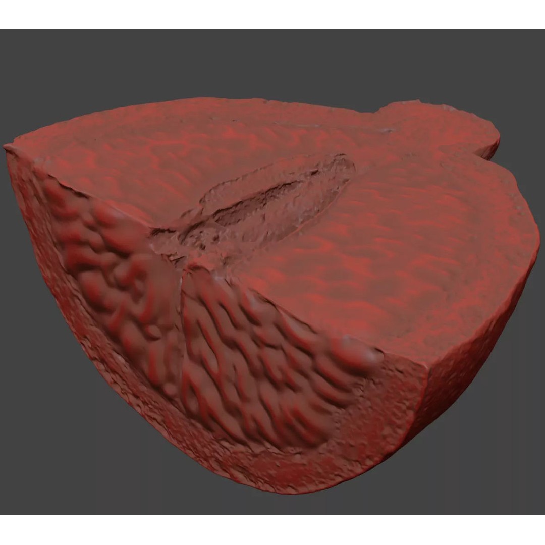 Lemon 3D Model – Photorealistic PBR Asset for Visualization - View 9