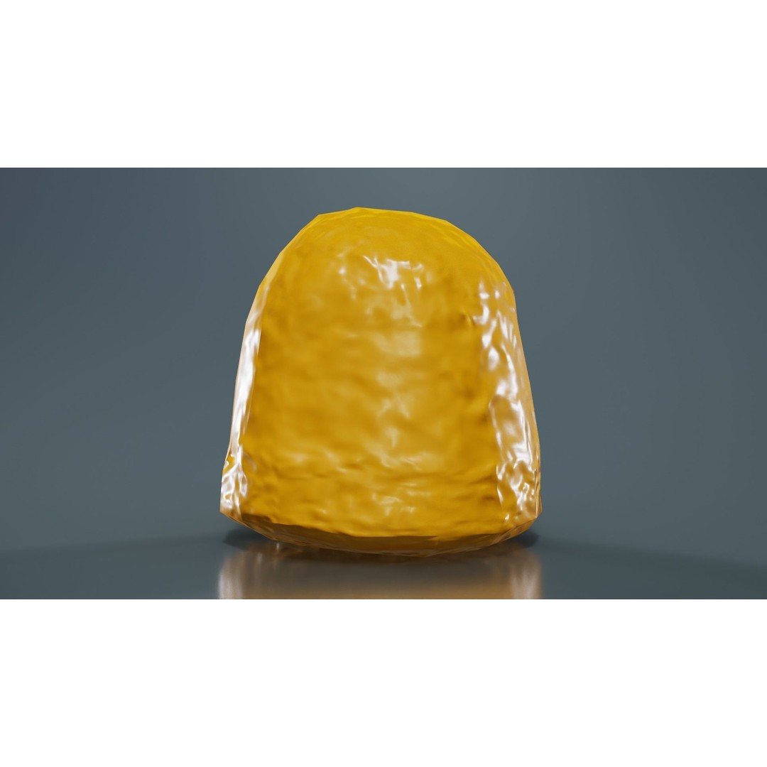 Bell 3D Model – Low Poly Photogrammetry Asset, FBX, OBJ - View 14