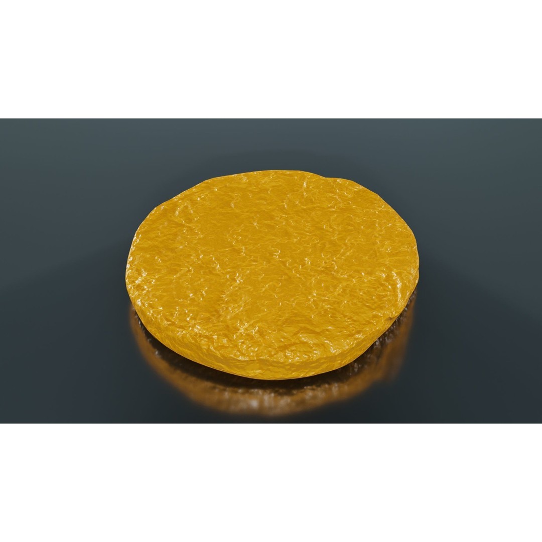 Hamburger 3D Model – Low Poly Photogrammetry Asset, FBX, Blender - View 14