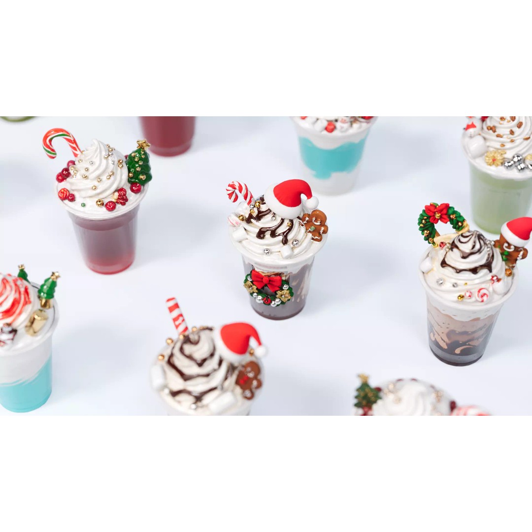 Christmas Beverage 3D Model – PBR Textured Tea and Cream Asset, FBX - View 4