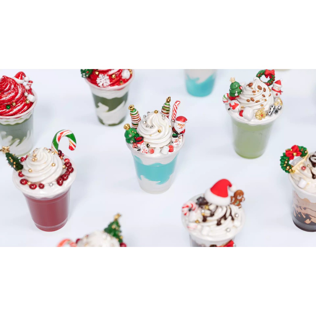 Christmas Beverage 3D Model – PBR Textured Tea and Cream Asset, FBX - View 5