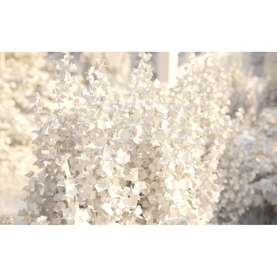 Japanese Plants 3D Model – High-Quality Bush Collection, FBX & GrowFX - View 36