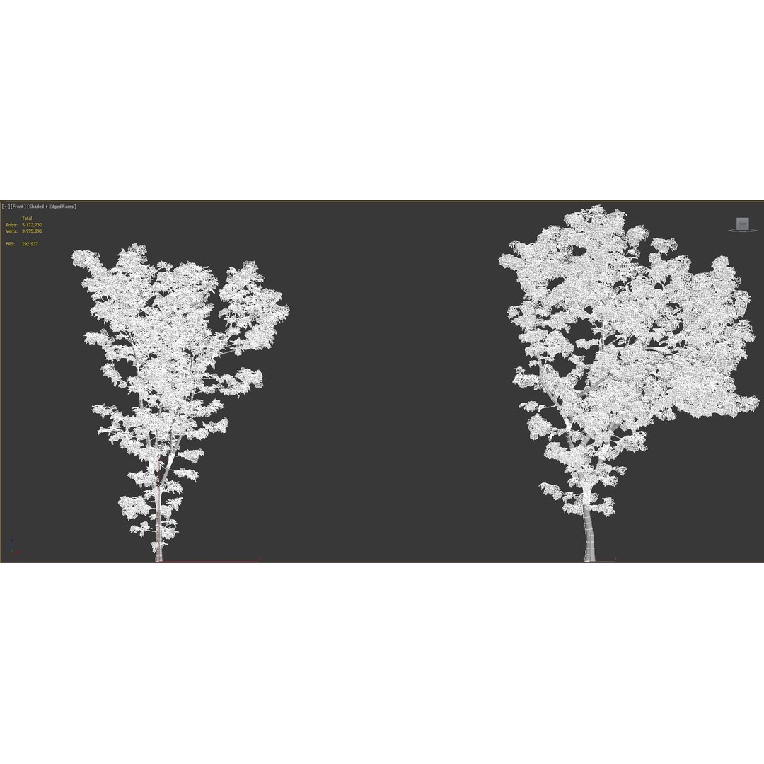 Japanese Plants 3D Model – High-Quality Bush Collection, FBX & GrowFX - View 37