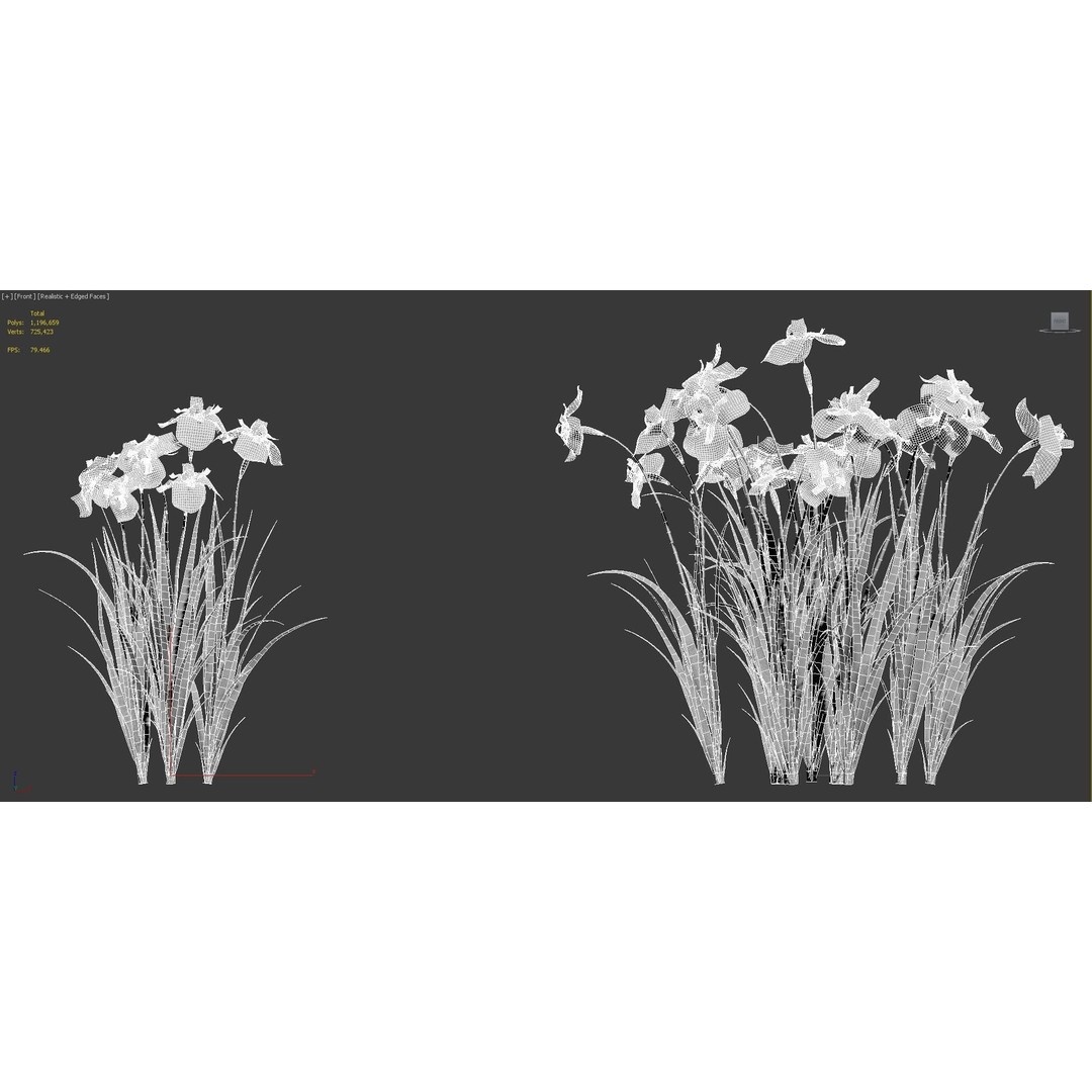Japanese Plants 3D Model – High-Quality Bush Collection, FBX & GrowFX - View 49