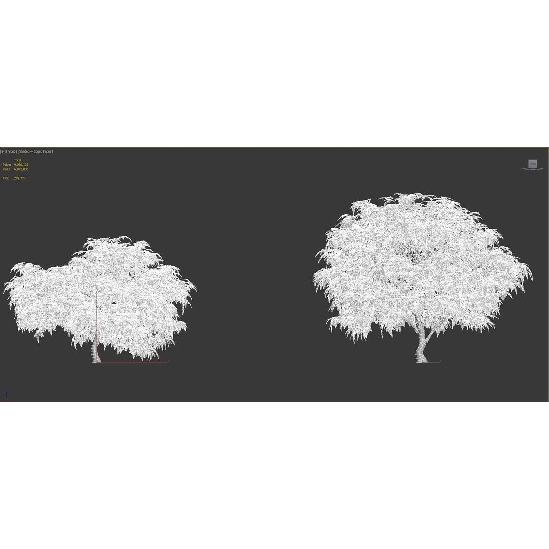 Japanese Plants 3D Model – High-Quality Bush Collection, FBX & GrowFX - View 52