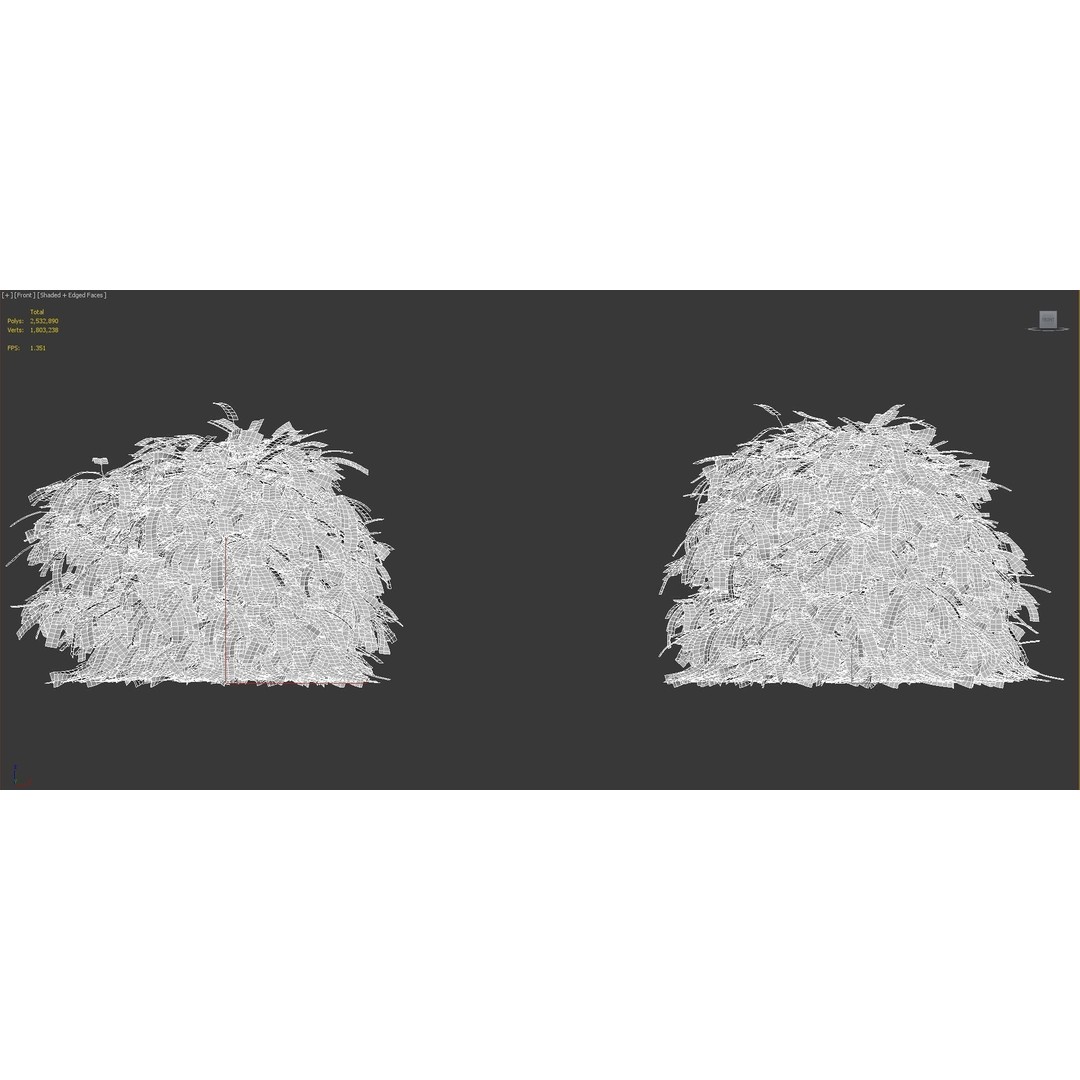 Japanese Plants 3D Model – High-Quality Bush Collection, FBX & GrowFX - View 58