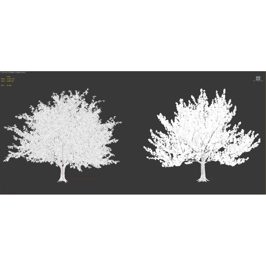 Japanese Plants 3D Model – High-Quality Bush Collection, FBX & GrowFX - View 63