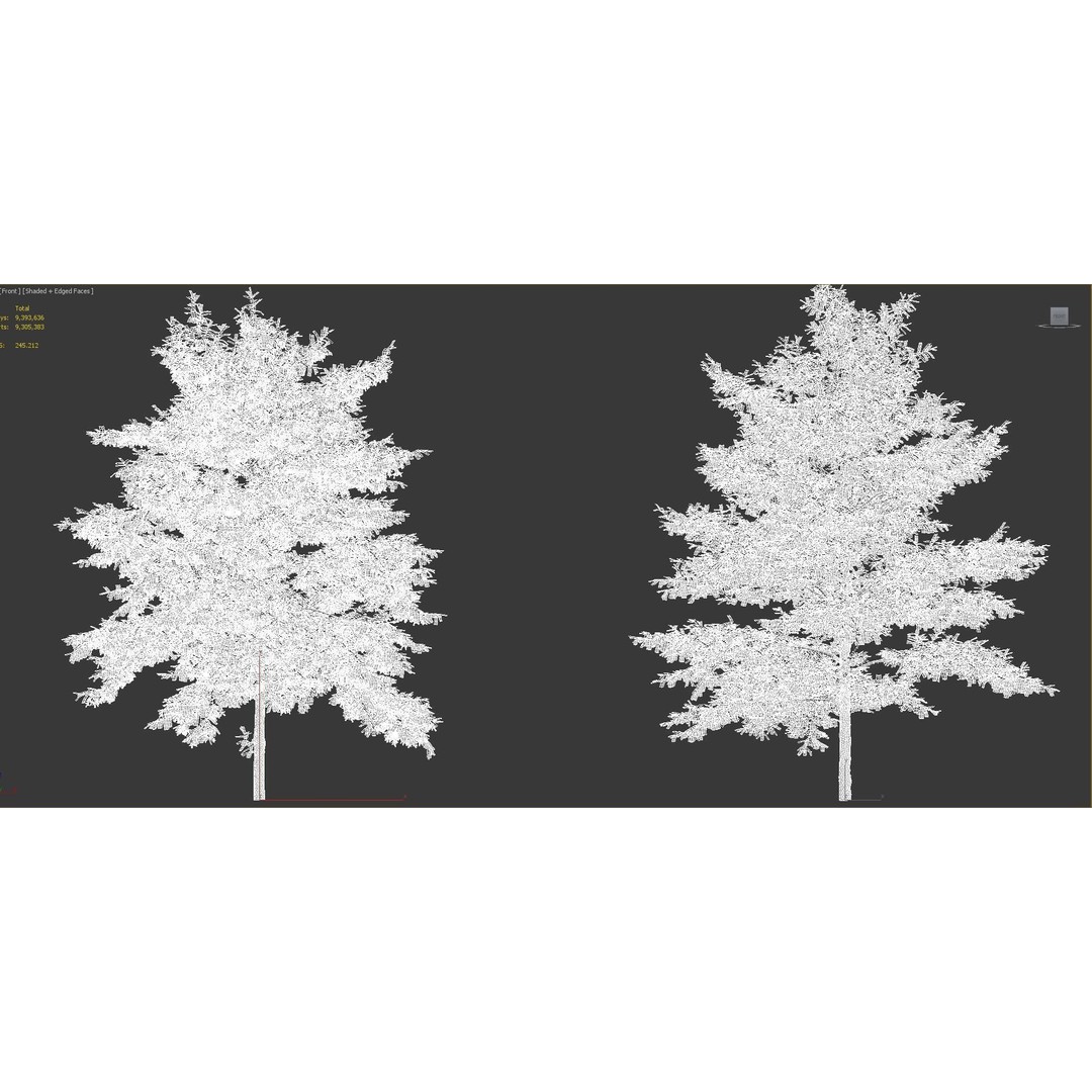 Japanese Plants 3D Model – High-Quality Bush Collection, FBX & GrowFX - View 64
