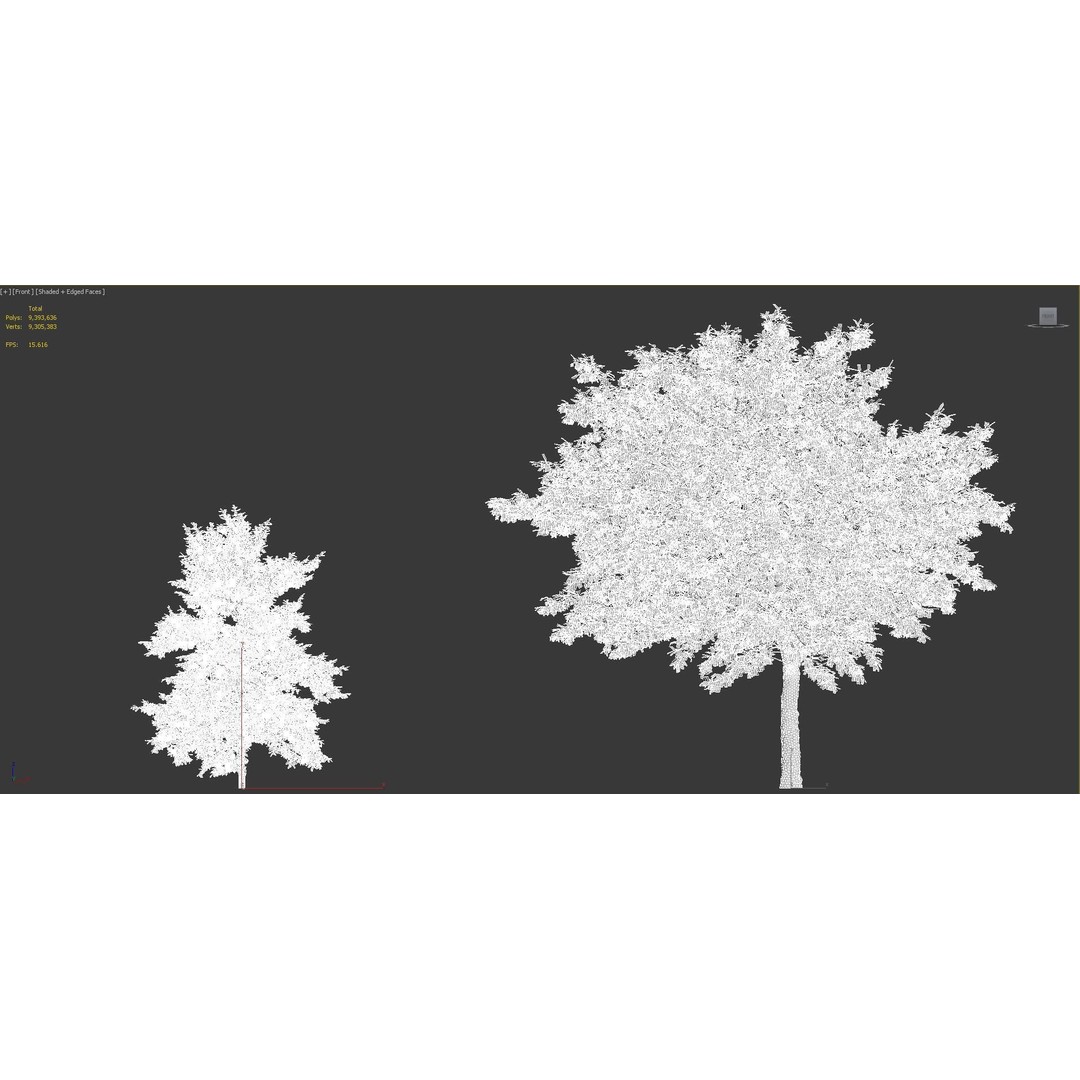 Japanese Plants 3D Model – High-Quality Bush Collection, FBX & GrowFX - View 65