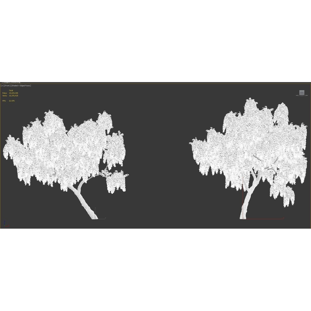 Japanese Plants 3D Model – High-Quality Bush Collection, FBX & GrowFX - View 71