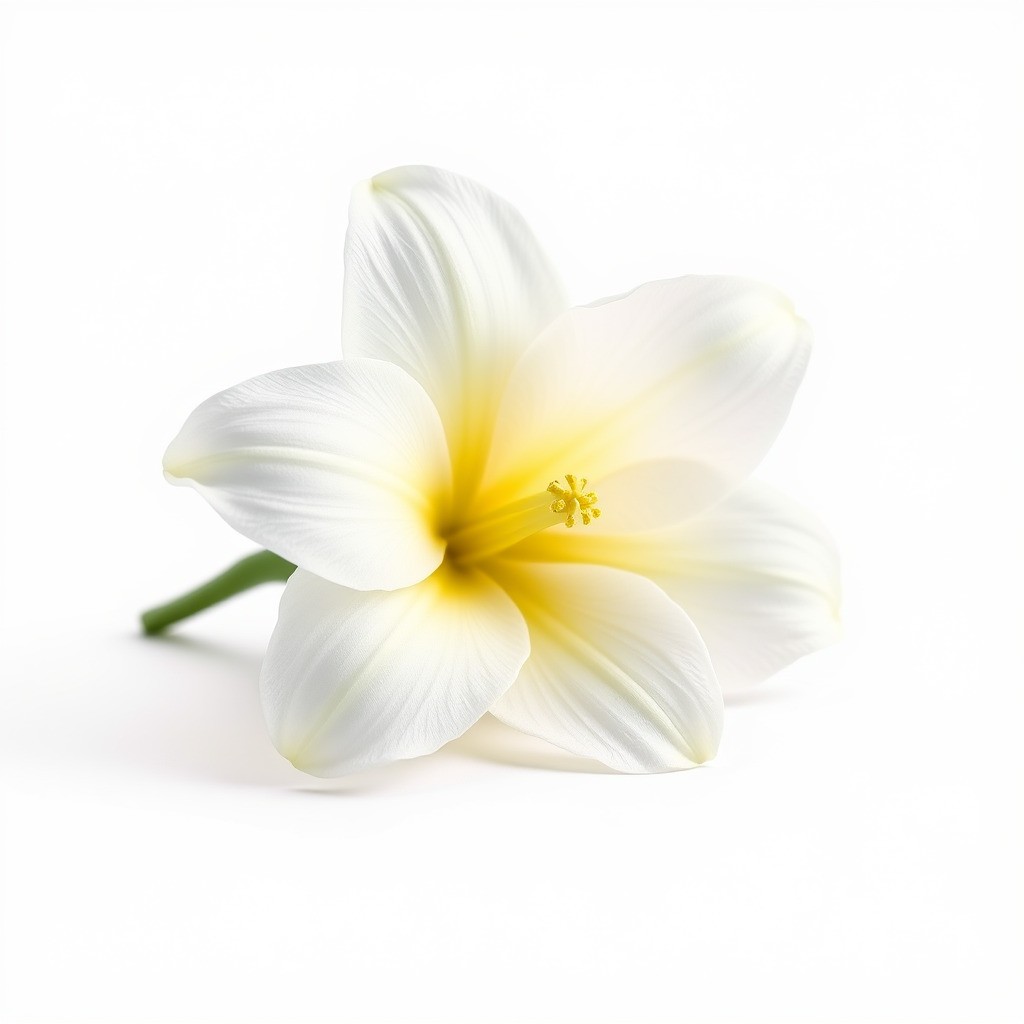 Freesia White Flower 3D Model – Realistic Low Poly Asset, FBX - View 5