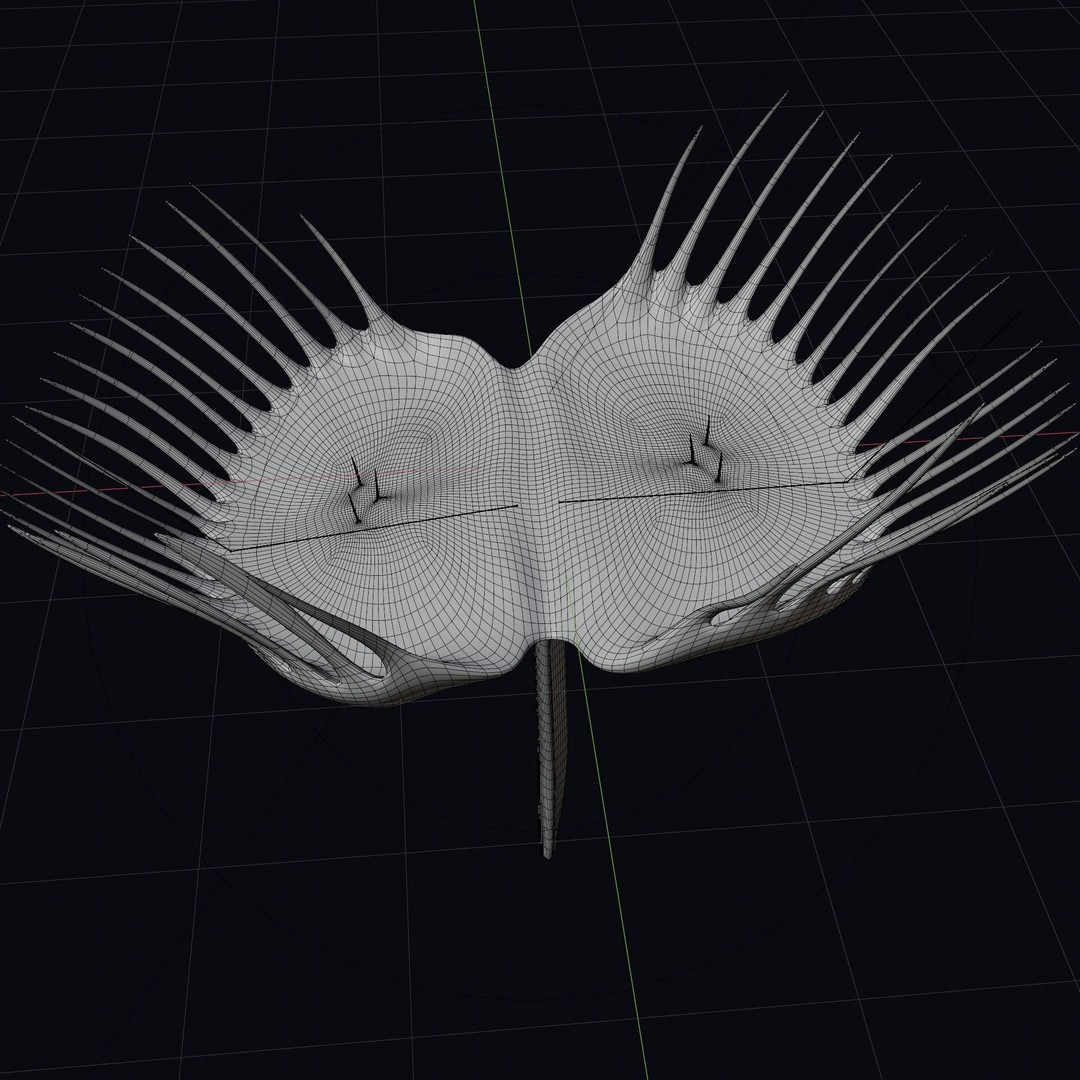 Venus Fly Trap 3D Model – Rigged Low-Poly Game Asset, FBX, Blender - View 21