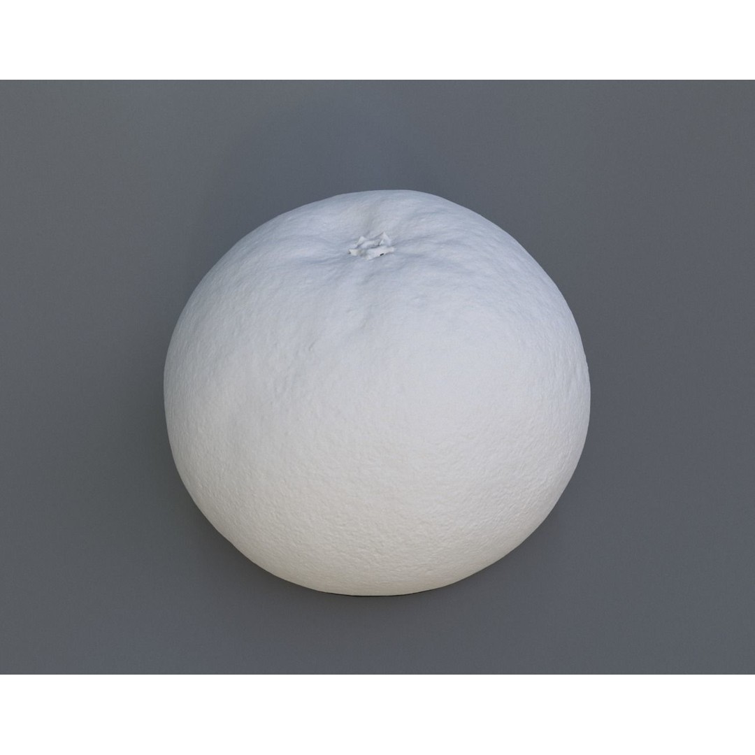 Sweet Lemon 3D Model – Low Poly Photogrammetry Asset, FBX, OBJ - View 13