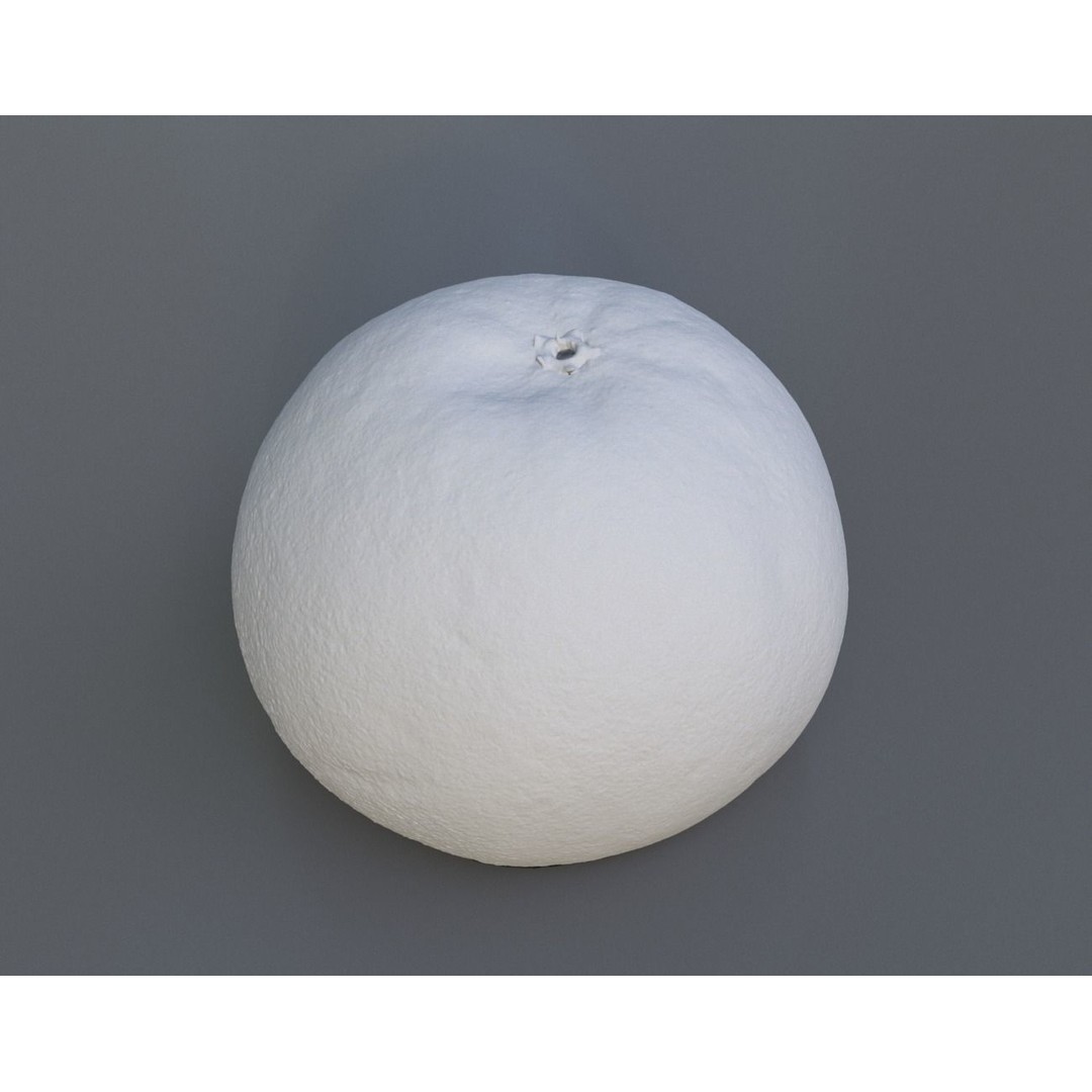 Sweet Lemon 3D Model – Low Poly Photogrammetry Asset, FBX, OBJ - View 14