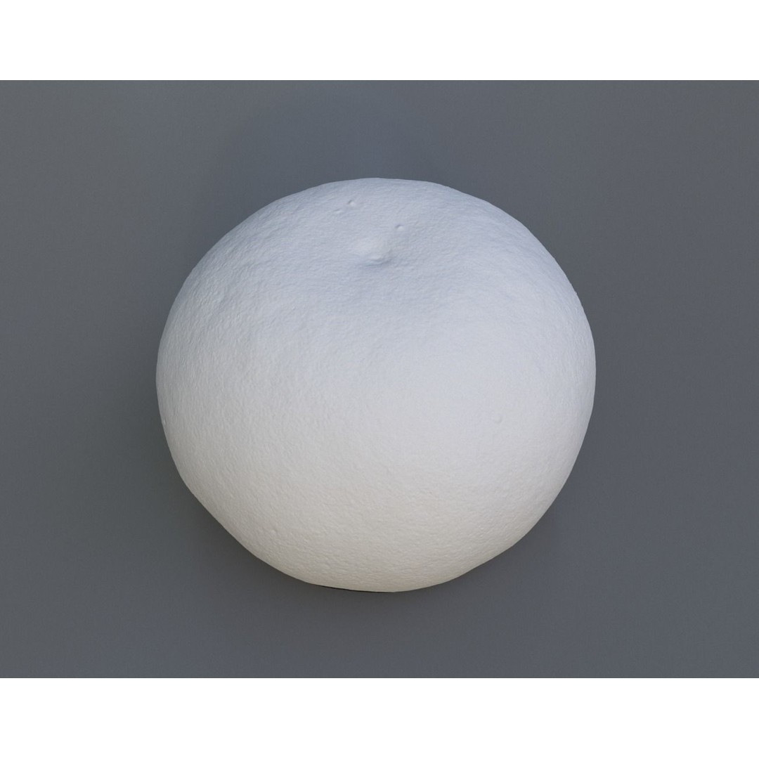 Sweet Lemon 3D Model – Low Poly Photogrammetry Asset, FBX, OBJ - View 16