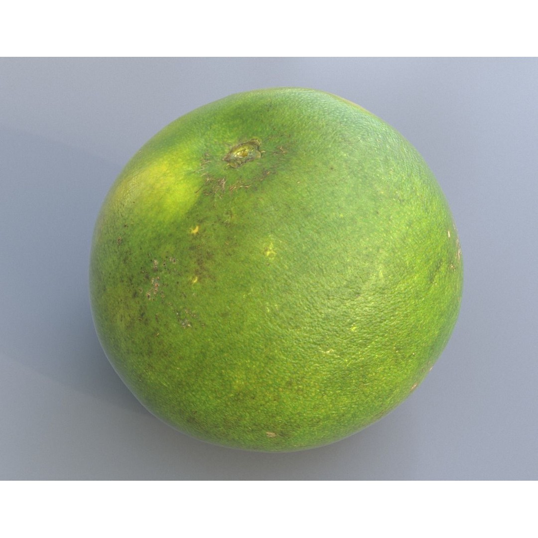 Sweet Lemon 3D Model – Low Poly Photogrammetry Asset, FBX, OBJ - View 6