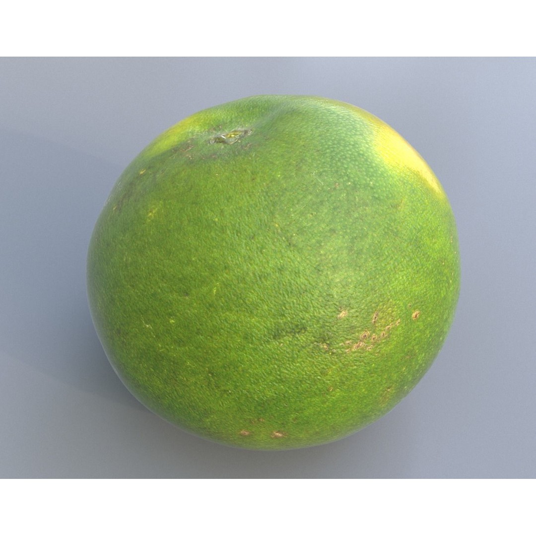 Sweet Lemon 3D Model – Low Poly Photogrammetry Asset, FBX, OBJ - View 7