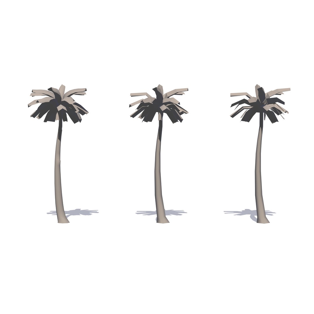 Vegetation 3D Model – Low Poly Game Ready Bundle with PBR Textures - View 26