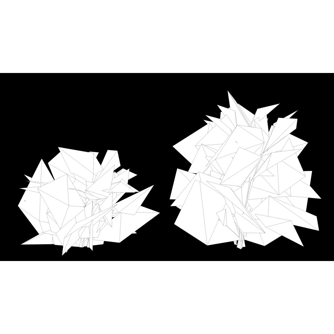 Vegetation 3D Model – Low Poly Game Ready Bundle with PBR Textures - View 36