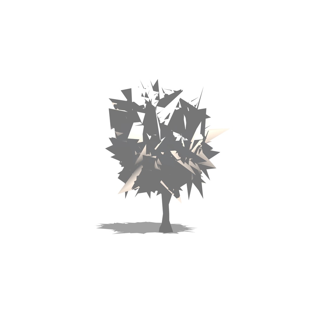 Vegetation 3D Model – Low Poly Game Ready Bundle with PBR Textures - View 5