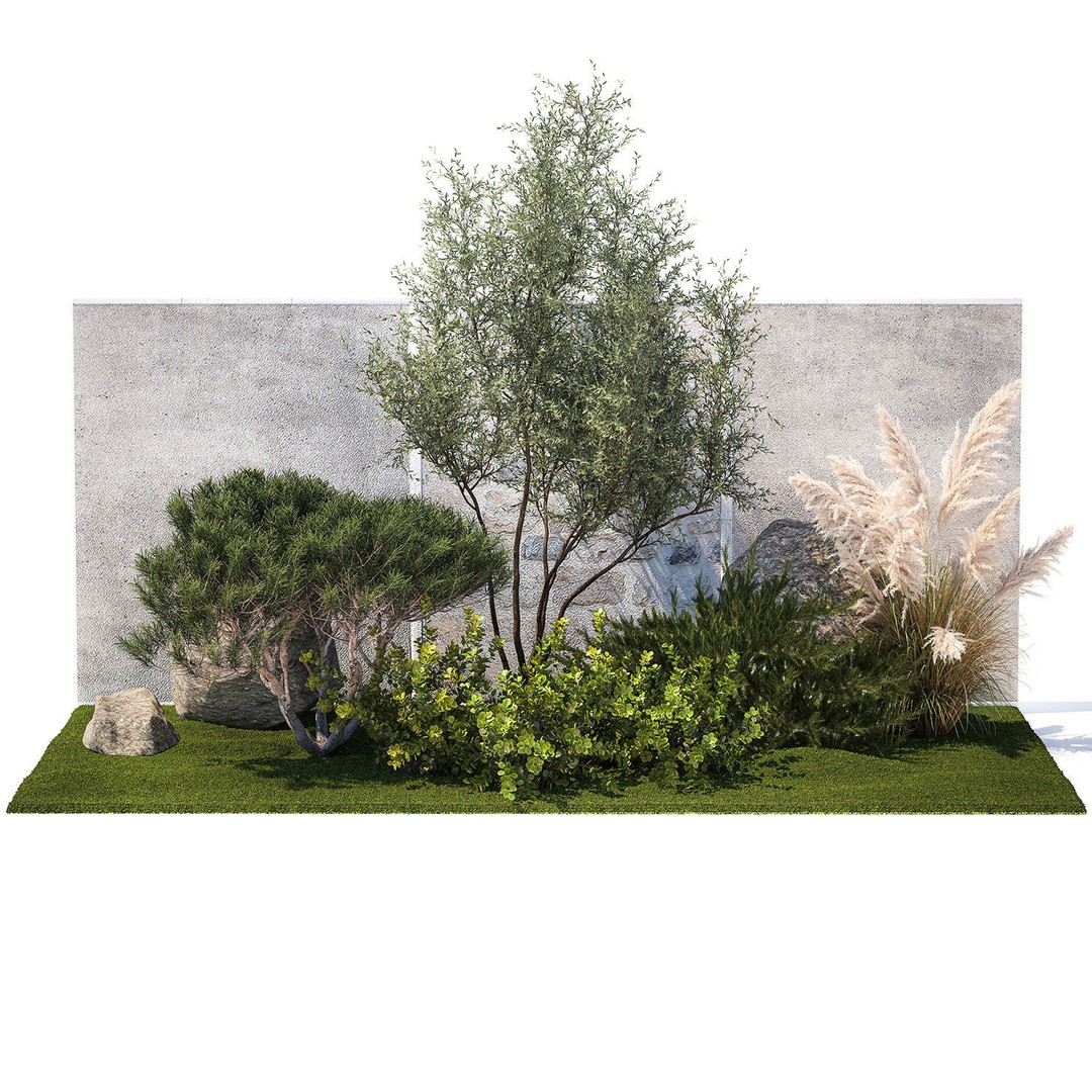 Juniper Topiary 3D Model – Decorative Plant Asset, Game-Ready FBX - View 10