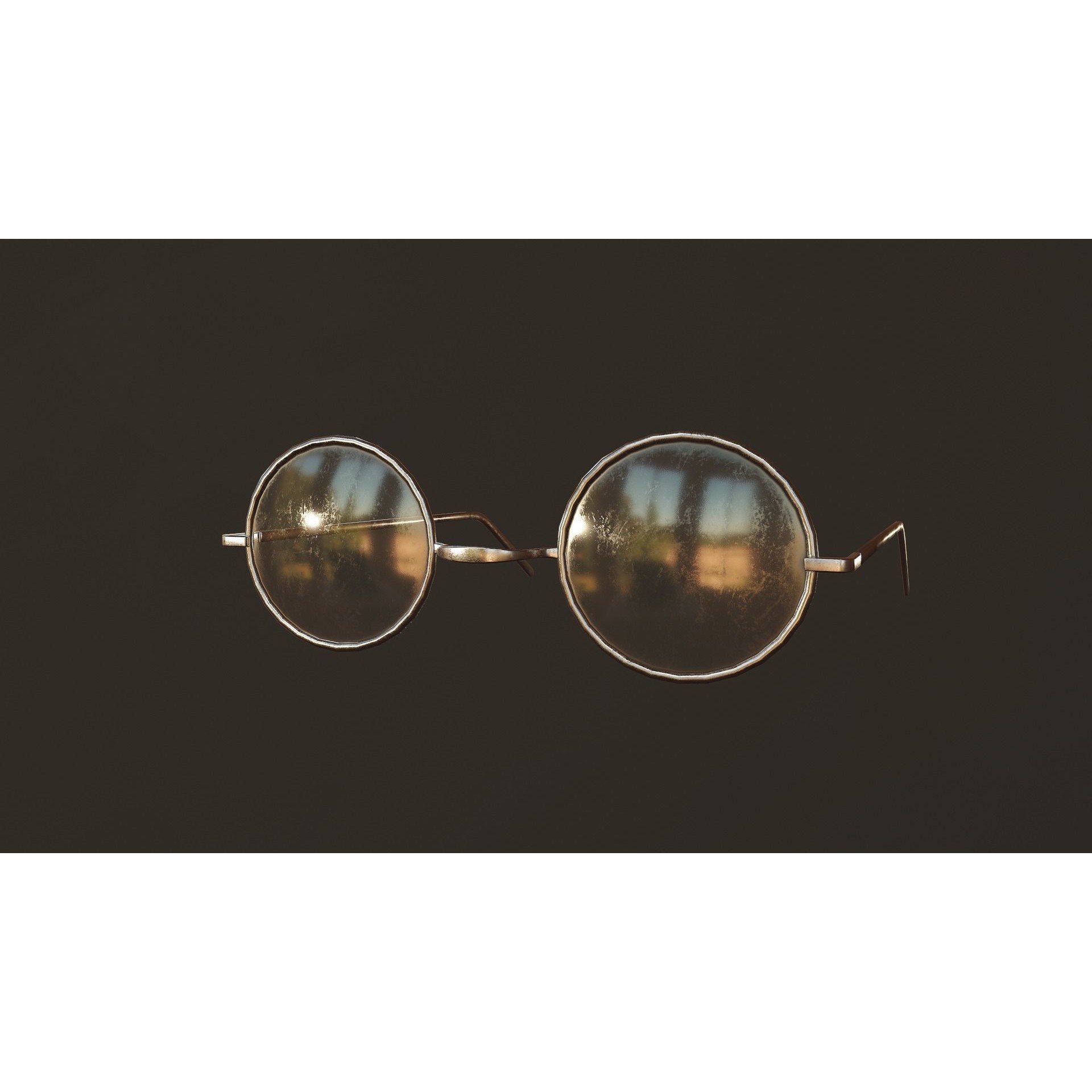 Victorian Props Set - Low-Poly Game-Ready 3D Model - View 10