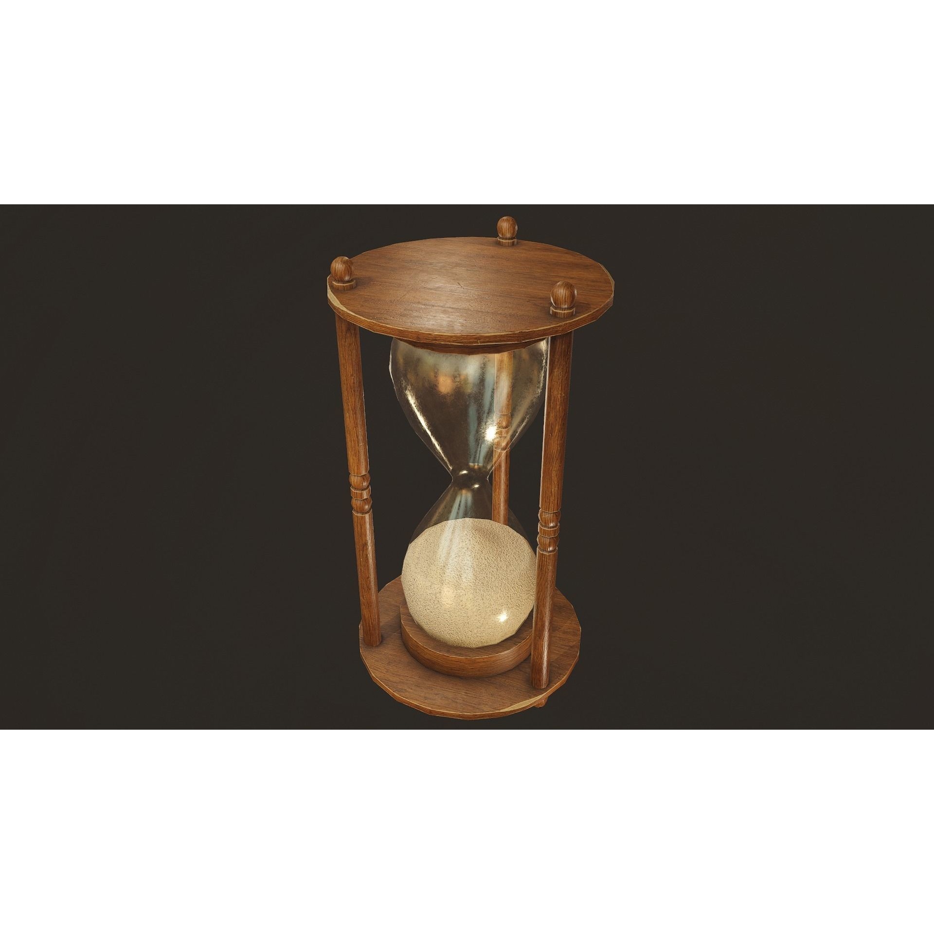 Victorian Props Set - Low-Poly Game-Ready 3D Model - View 4