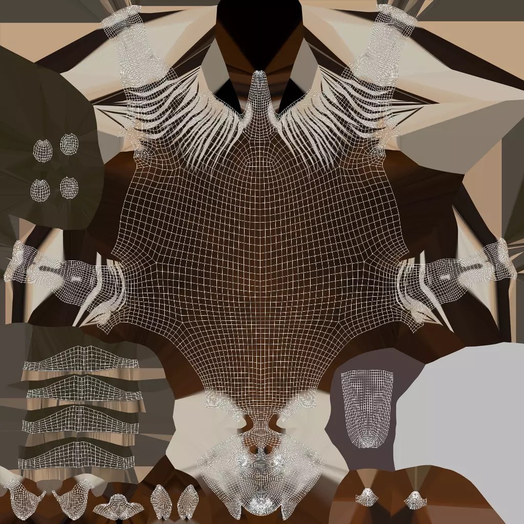 Okapi 3D Model – Rigged Low-Poly Game Asset, FBX