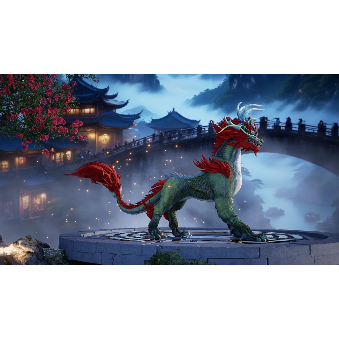 Qilin-C1 3D Model – Rigged Animated Character with PBR Textures, FBX - View 4